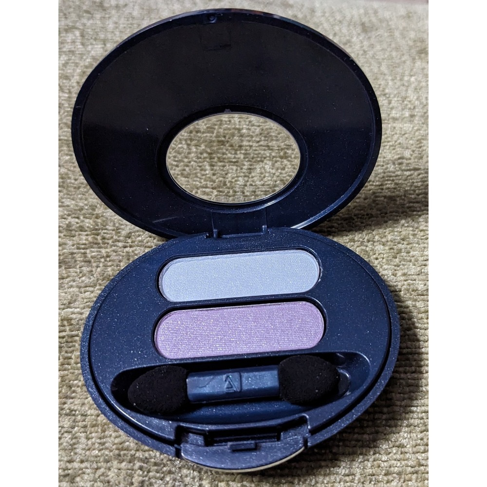 Retired Avon Eyeshadow‎ Iced Pastel True Color Powder Duo Frosted Blue Purple